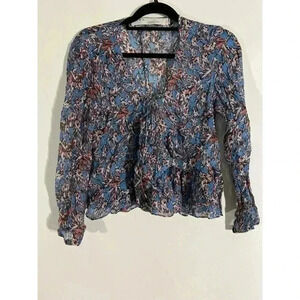 IRO sheer top